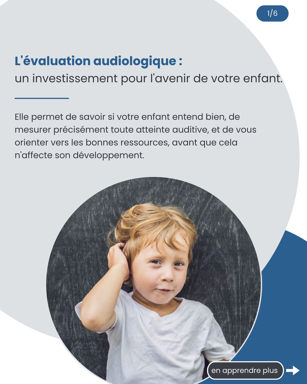Couverture du guide : 5 raisons de faire évaluer l’audition de votre enfant