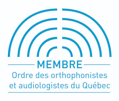 Badge Membre de l’Ordre des orthophonistes et audiologistes du Québec
